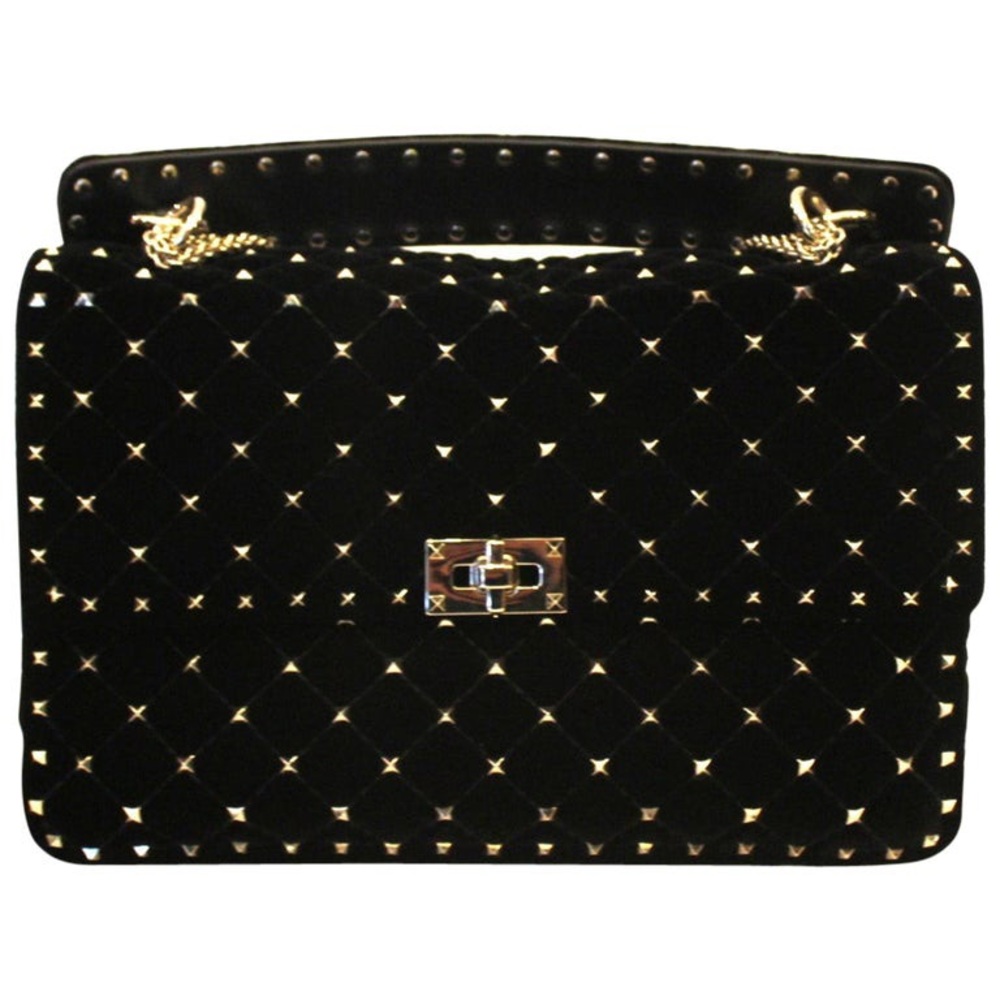 Valentino Black Velvet bag